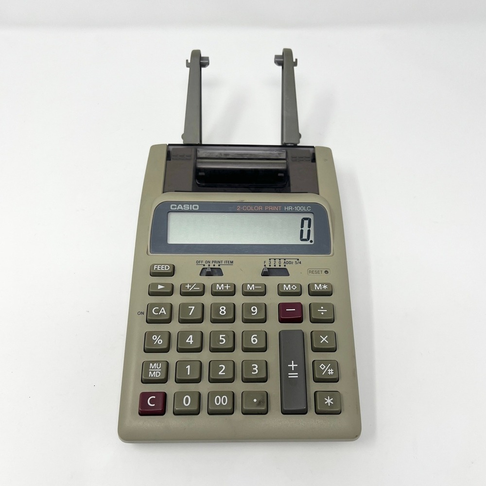 Casio‎ Printing Calculator HR100lc